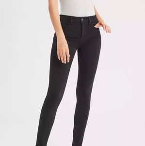 High waisted stretch jegging